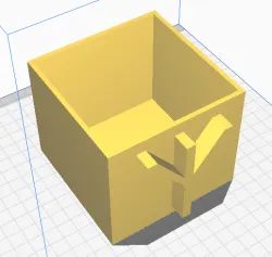 Algiz Rune Box/Planter