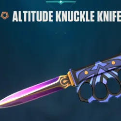 Altitude Knuckle Knife - Valorant