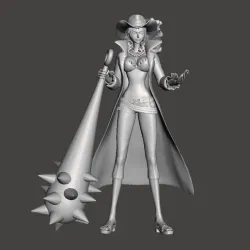 Alvida One piece 3D Model