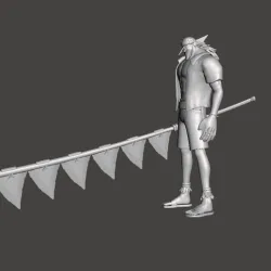 Arlong One piece 3D Model