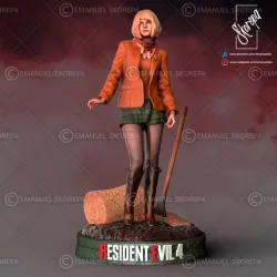 ASHLEY GRAHAM RE4 REMAKE 🧟