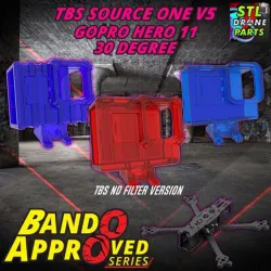[Bando Approved Series] TBS Source One V5 Gopro Hero 9/10/11 Mount 30 Degree