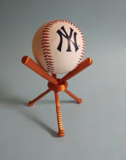 Baseball Bat Stand / Ball Holder