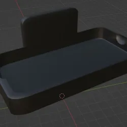 Bathroom Shower/Toilet wall tray holder for mobile phone