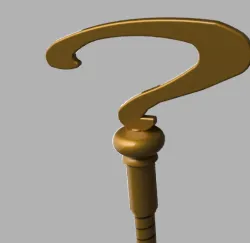 Batman Forever Riddler Cane 1:1 Scale