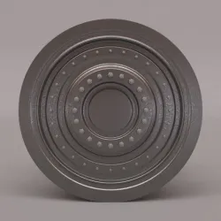 Batmobile 2022 Rims front and rear printable