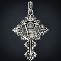 Cross with patterns Archangel Michael 304