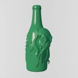 Cthulhu Bottle B STL