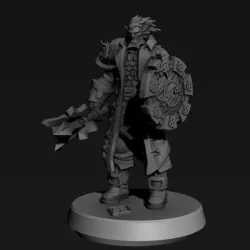 D&D Water Genasi Cleric