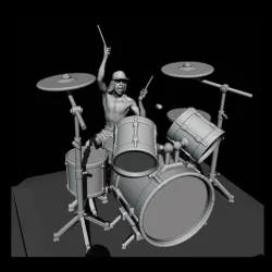 Dave Grohl - Nirvana 3Dprinting