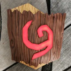 Deku Shield from Zelda that Lights Up