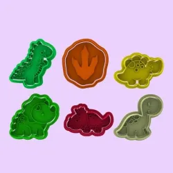 DINOSAUR CUTTERS AND STAMPS