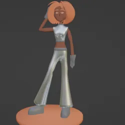 Disco Blue Model