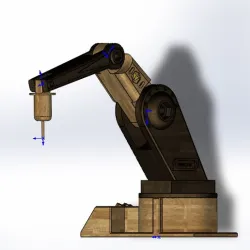 DIY ARDUINO ROBOT ARM WITH SMARTPHONE CONTROL