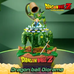 Dragon Ball Saga Cell Diorama