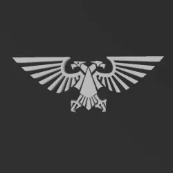 Eagle warhammer logo