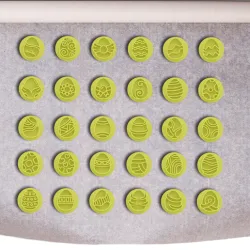 Easter Egg Stamp Set - Includes 30 unique designs! - Add a personal touch to your Easter treats!