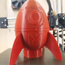 Easter rocket ship - R.A.B.B.I.T.