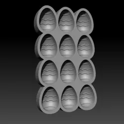 EGG - BATH BOMB CONFETTI MICRO MINI MULTI MOLDS, SOLID SHAMPOO
