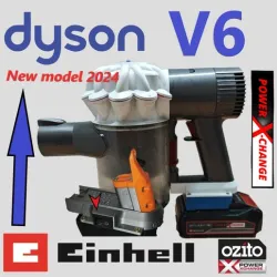 EINHELL on DYSON V6 Battery Adapter