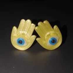 EMOJI EARRINGS HAND OF FÁTIMA!