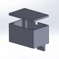 ESC box Axial SCX10 electronic box