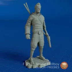 F 012 - Young Hellboy
