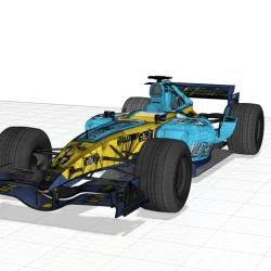 F1 Renault R25 Fernando Alonso