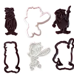 Flintstones cookie cutters