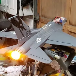 Freewing F-16 LED Afterburner Adapter for 70mm EDF Outrunner (Pro)