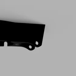Front corner protection pipe-mounted blinker bracket suitable for the Can Am Maverick Trail UTV