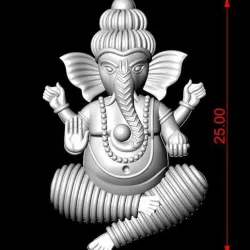 Ganesh 3D print model free download