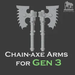 Gen 3 Chain-axe arms (Ver.1 Update)
