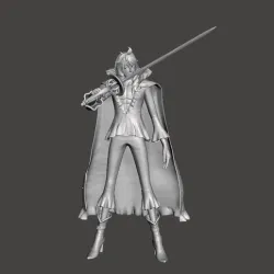 Hakuba One piece 3D Model