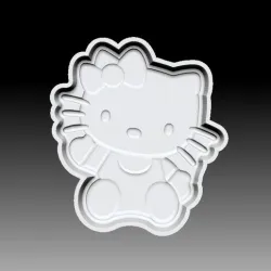 HELLO KITTY  BATH BOMB MOLD