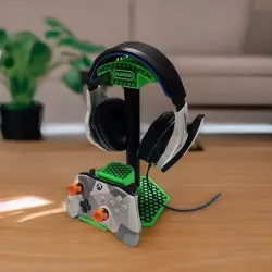 Hex Headphone And Controller Holder (Xbox & PlayStation)