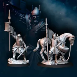 High Human Banner - Foot and Mounted | High Humans | Fantasy