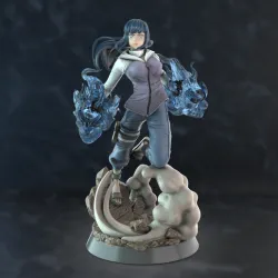 Hinata for 3D print more character nonsplit