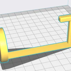 Hook for edge, plate, table, cabinet or shelf