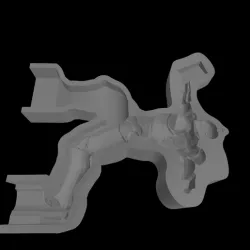 Iron man cast mold