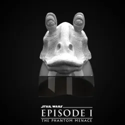 Jar Jar Binks on Set helmet | Ahmed Best | Star Wars: Episode I – The Phantom Menace