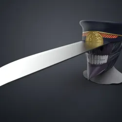 Katana Man Helmet - Chainsaw Man