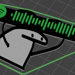 KEYCHAIN FLORK LOVE SONG OJITOS LINDOS
