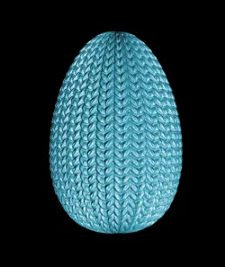 knitted Easter egg