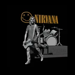 Krist Novoselic -nirvana 3dprinting