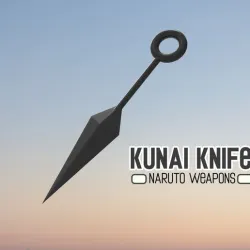 kunai knife - naruto baruto
