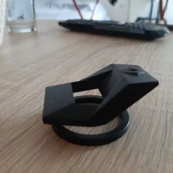 Lamborghini style engine start/stop button cover for Renault (customizable)