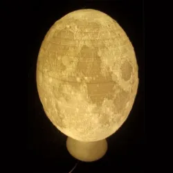 lithophane - The moon