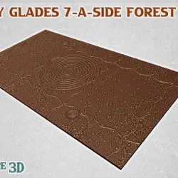 Loamy Glades 7-a-side Fantasy Football Pitch