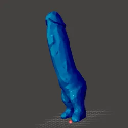 Low Poly Dick Bear Dildo